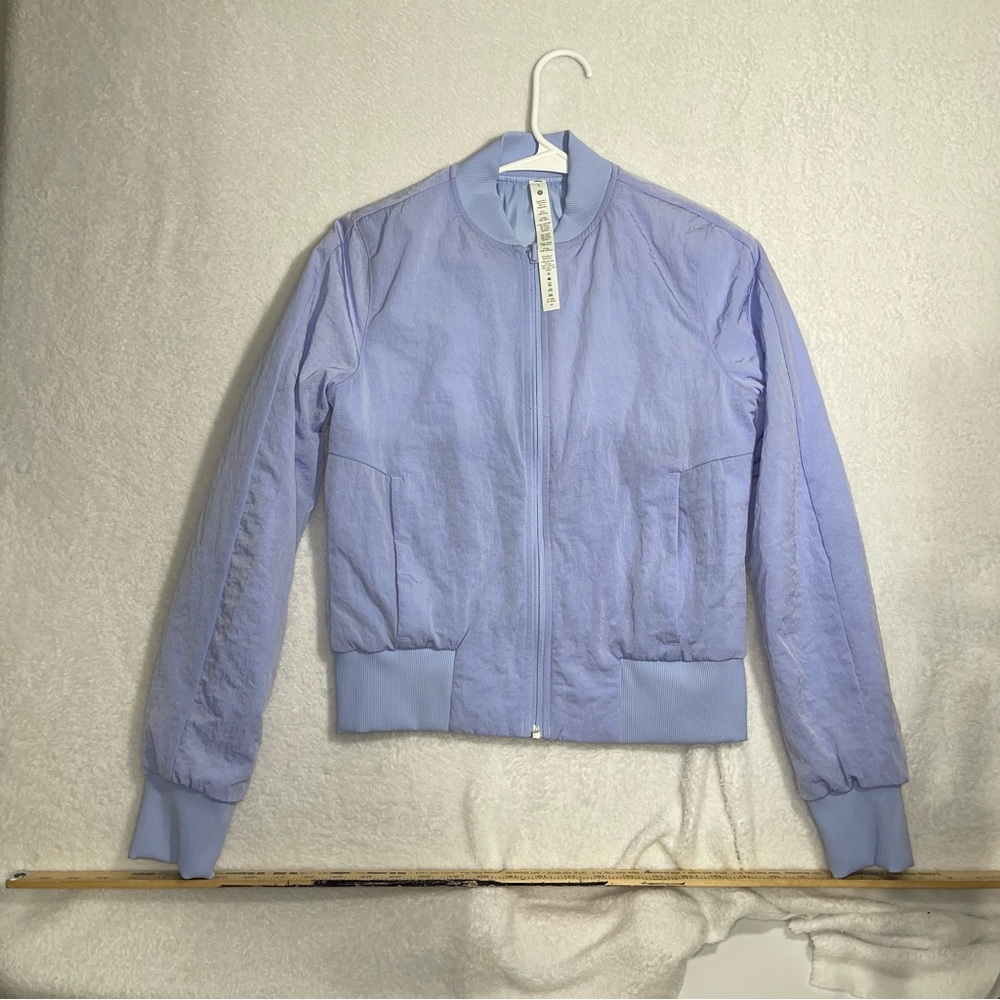 Lululemon nonstop Bomber jacket Women's size 2 reversible full zip
